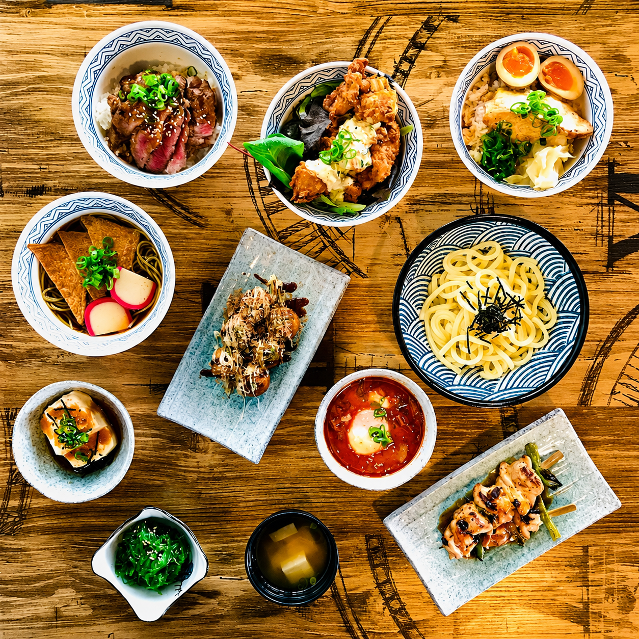 Donburi House dishes